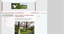 Desktop Screenshot of fewo-pfisterer.de